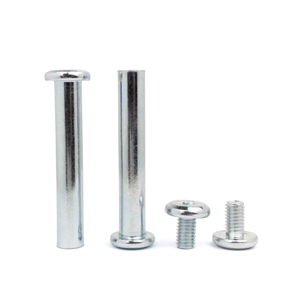 斜平头十字公母钉